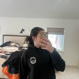 Spitfire Black Crew Neck Sweater